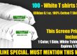 Cheap 100 Screen Printed T Shirts Specials at Spectracolor in Simi Valley CA