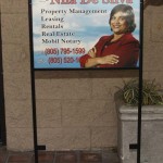 full color outdoor uv protected yard sign made by spectracolor signs in simi valley ca
