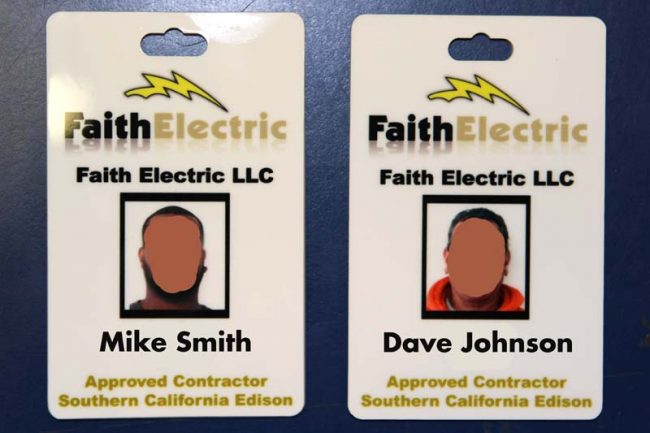 custom personalized name badges & name tags made by spectracoloronline.com in simi valley ca