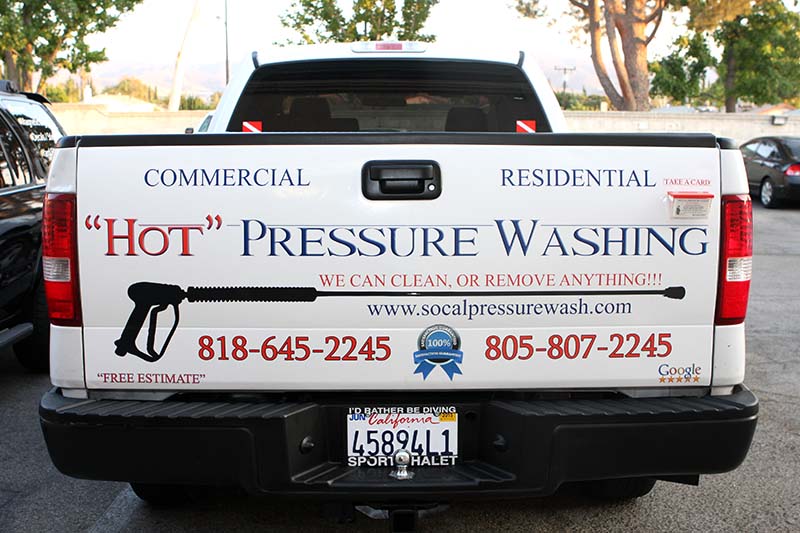 Pick-Up Truck Tailgate Wraps California 