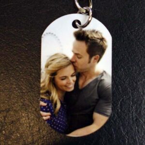 Color Dogtag Pendant - Scratch Resistant