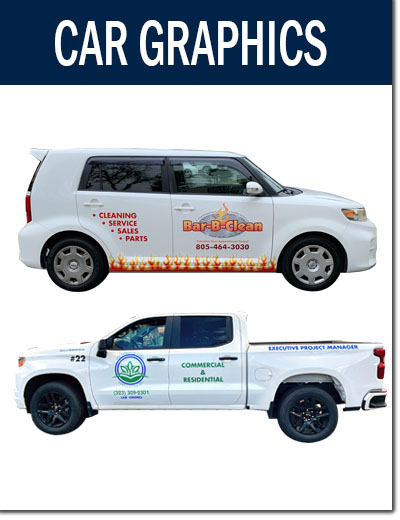 Custom vehicle lettering and car graphics for your business truck / van / vehicles. We are in Simi Valley, CA