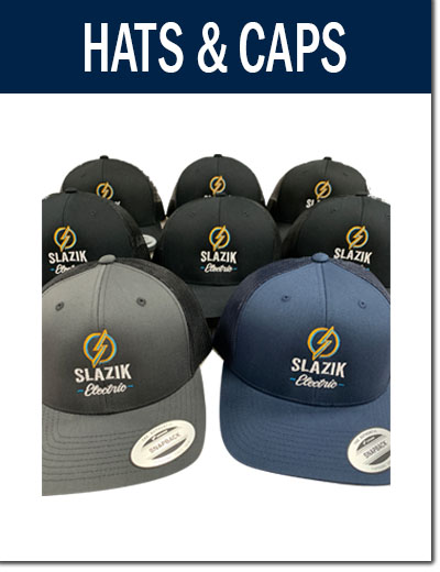 custom embroidered caps / hats with your company logo, name or design in simi valley ca and san fernando valley area