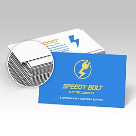 black edge business cards printing sample