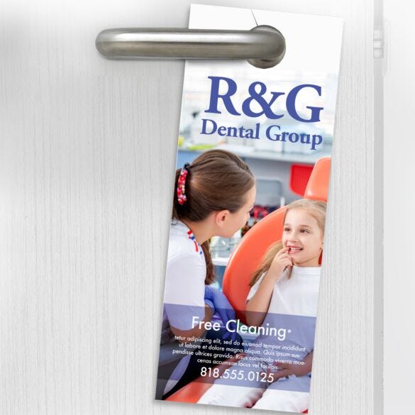 custom-door-hangers-3 Custom printed door hanger product example