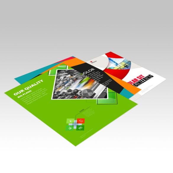 Flyers & Brochures printing product example