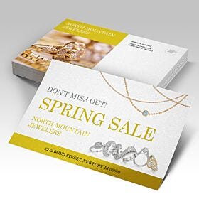 pearl postcards printing example