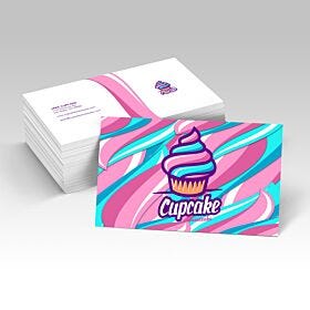 silk business cards printing sample