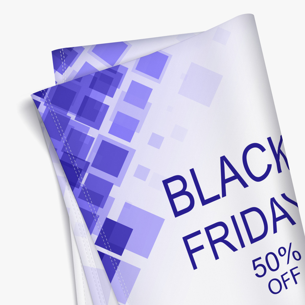 9 oz Fabric Banner sample Printed 9 oz fabric banner product sample