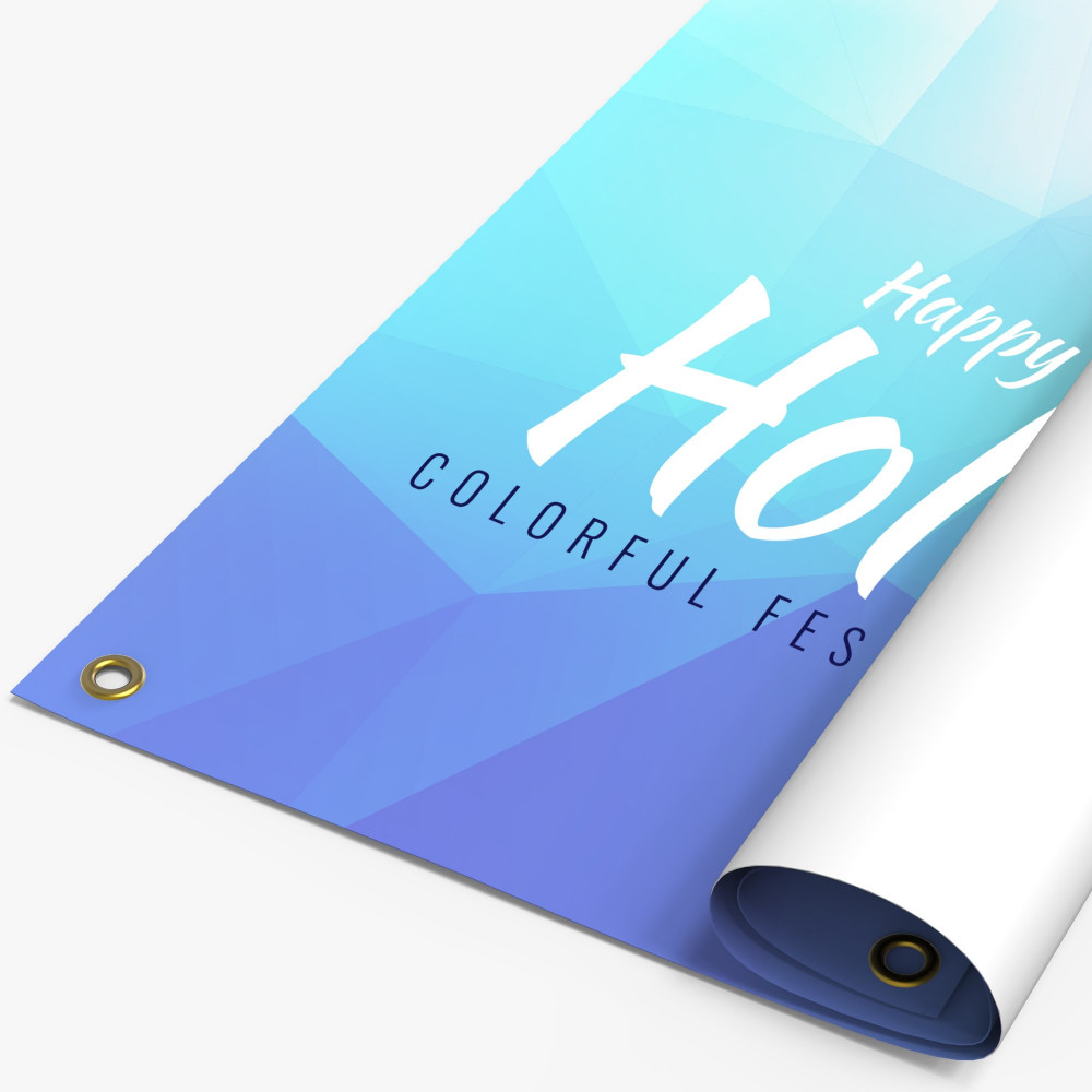 Smooth Indoor Banner sample Smooth indoor banner product sample