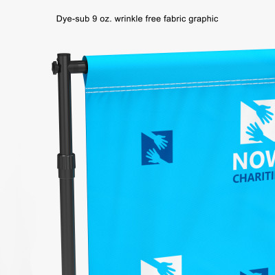 step-repeat-product-3 Fabric print and sewn pole pocket detail on step and repeat banner