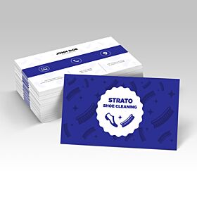 suede business cards printing sample