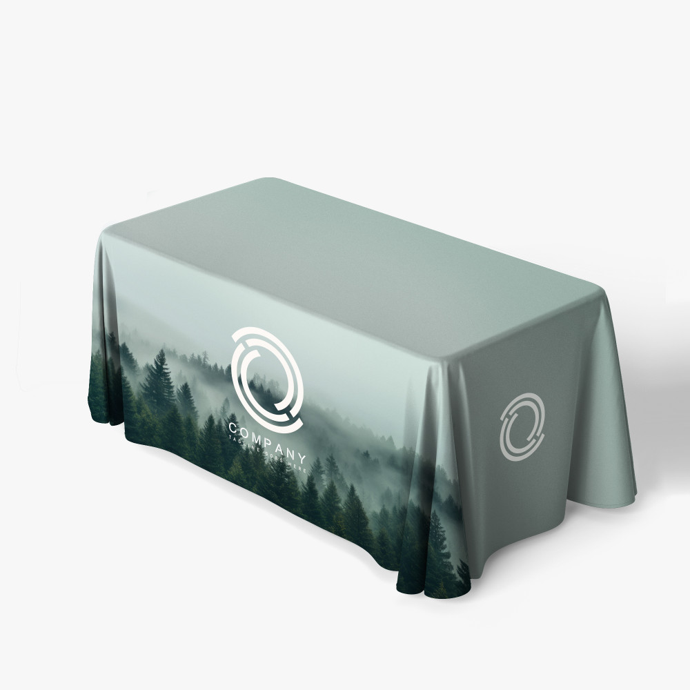 table-cover-20-overview-4-table-throw 4 ft. Table Throws with full-color logo printing